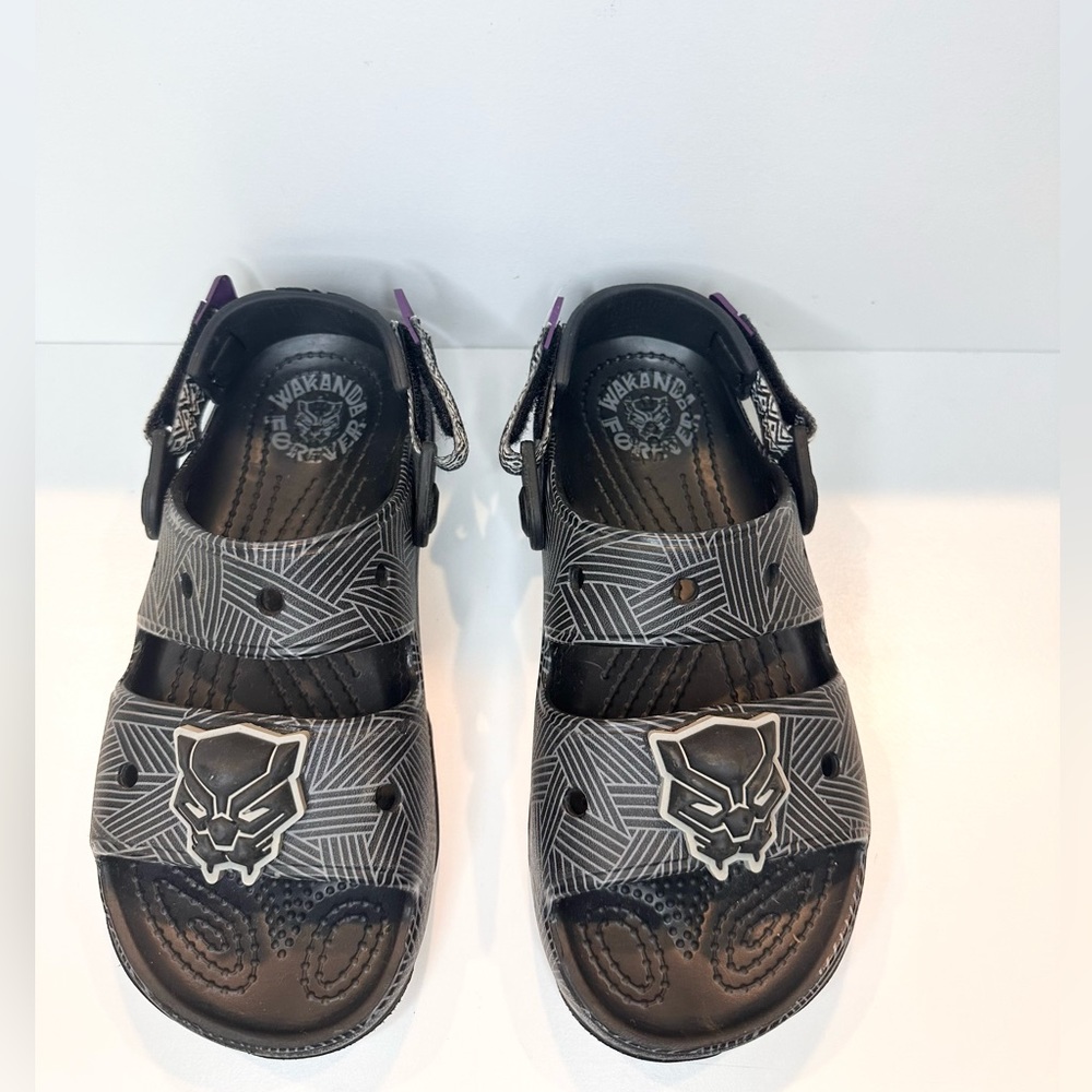 Crocs Disney Marvel Sandals - Classic All Terrain Black Panther Crocs Sandals